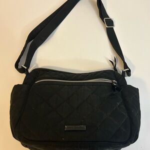 Vera Bradley Black Quilted Crossbody Bag